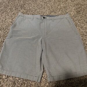 Banana republic Men's Gray Striped Shorts